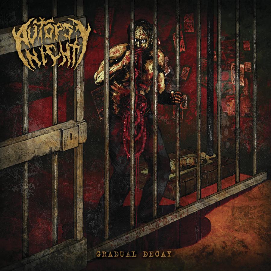 Autopsy Night, Gradual Decay (бордовый мраморный винил) Autopsy Night, Gradual Decay (бордовый мраморный винил)