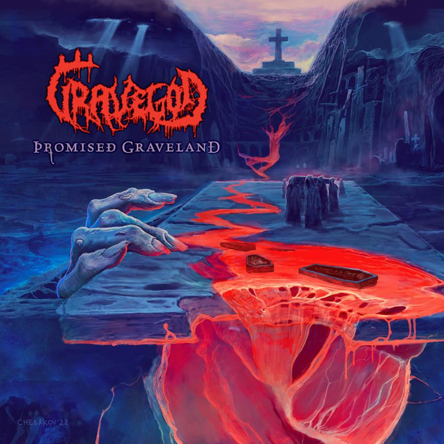 Gravegod, Promised Graveland (синий винил) Gravegod, Promised Graveland (синий винил)