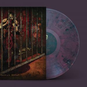 Autopsy Night, Gradual Decay (бордовый мраморный винил)